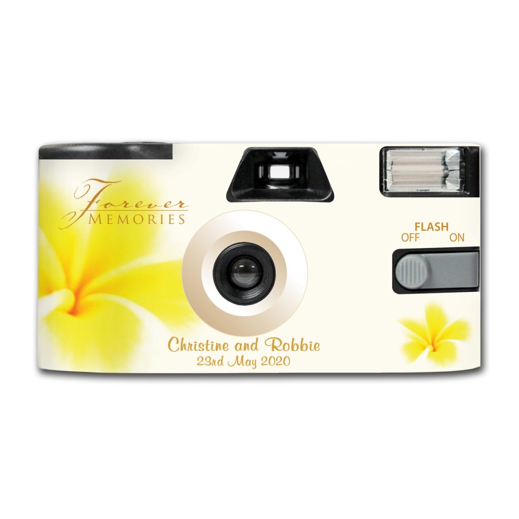 Hibiscus Golden Disposable Camera Company