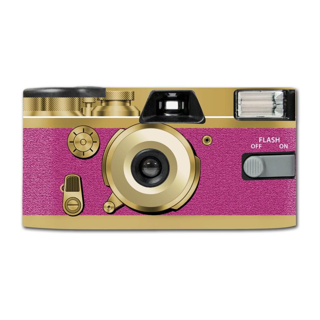 Retro Blushing Pink Party - Disposable Camera Company